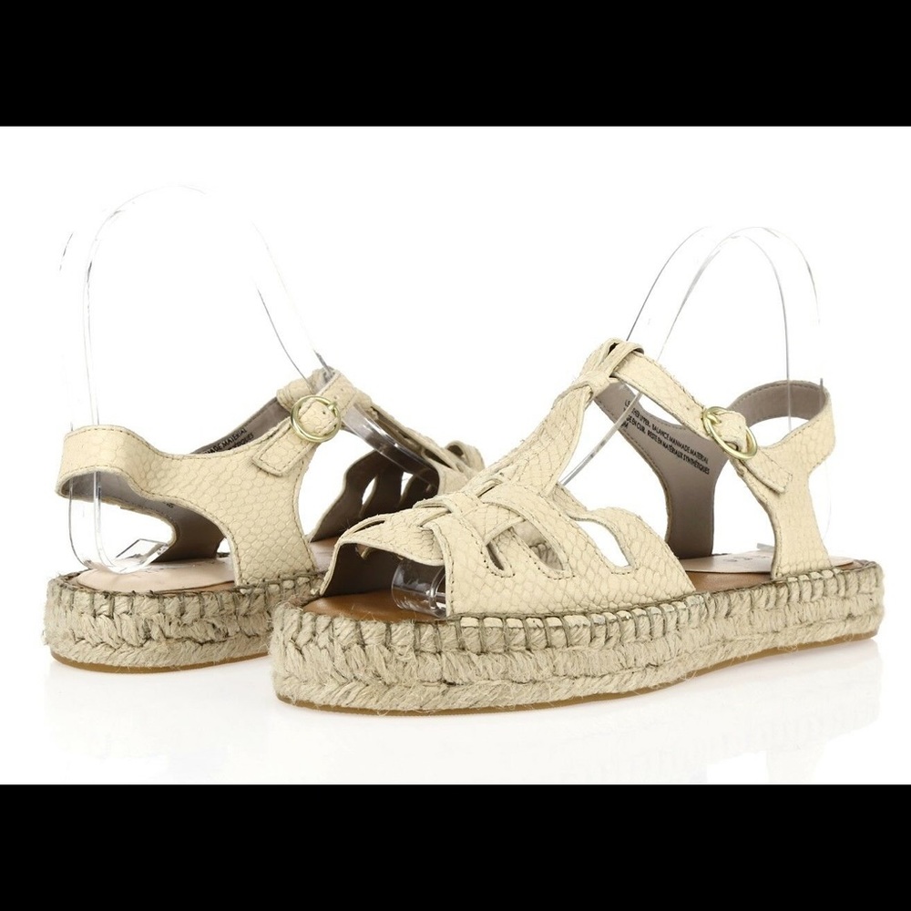 Hinge Black Espadrille Sandal - Picture 9 of 9
